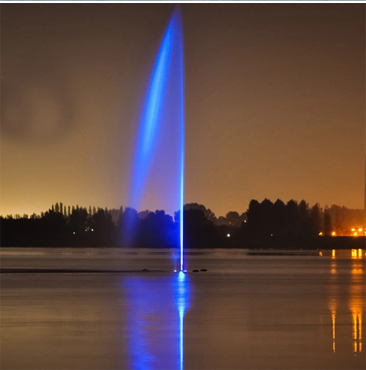 Hundred Meter 100m Central Floating Pond Vertical Super High Jet Spray Fountain